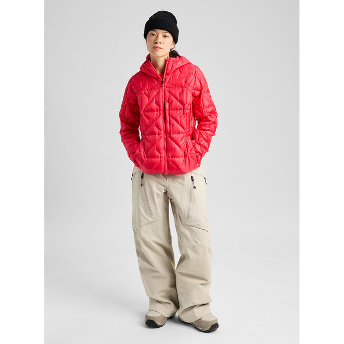Burton [ak] Baker Down Hooded Jacket - Women's Hot Tamale