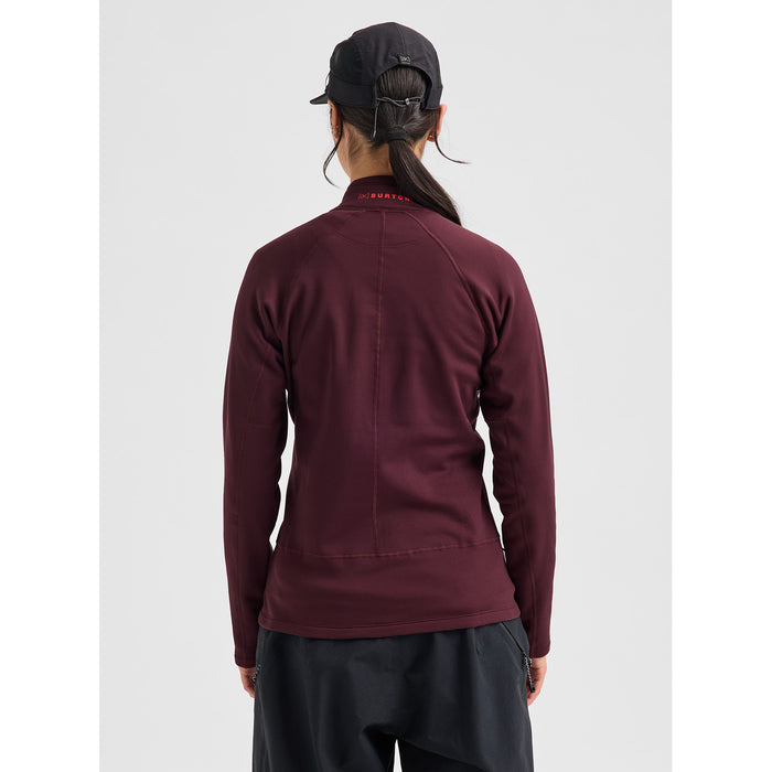 Burton [ak] Baker Fleece Stretch Top - Women's Rum Raisin