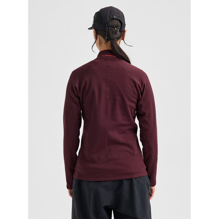 Burton [ak] Baker Fleece Stretch Top - Women's Rum Raisin