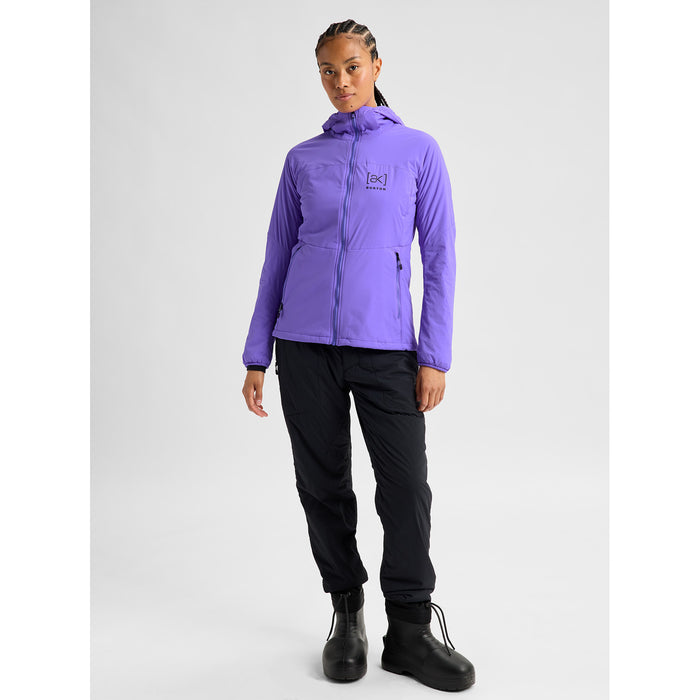 Burton [ak] Helium Stretch Hooded Jacket - Women's Purple Voltage