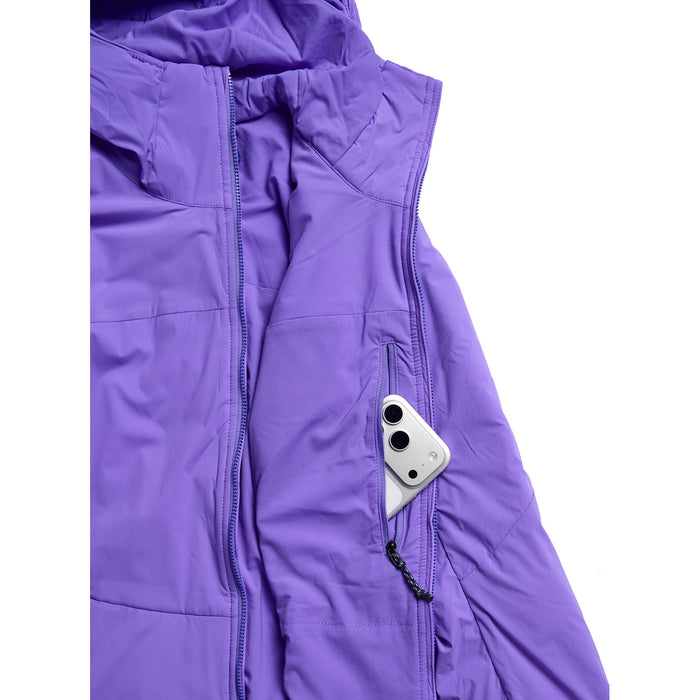 Burton [ak] Helium Stretch Hooded Jacket - Women's Purple Voltage