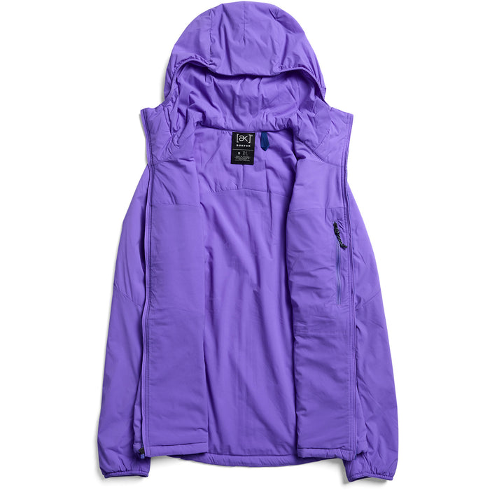 Burton [ak] Helium Stretch Hooded Jacket - Women's Purple Voltage