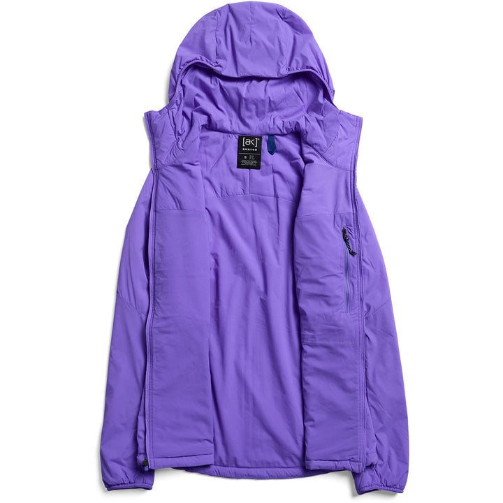 Burton [ak] Helium Stretch Hooded Jacket - Women's Purple Voltage