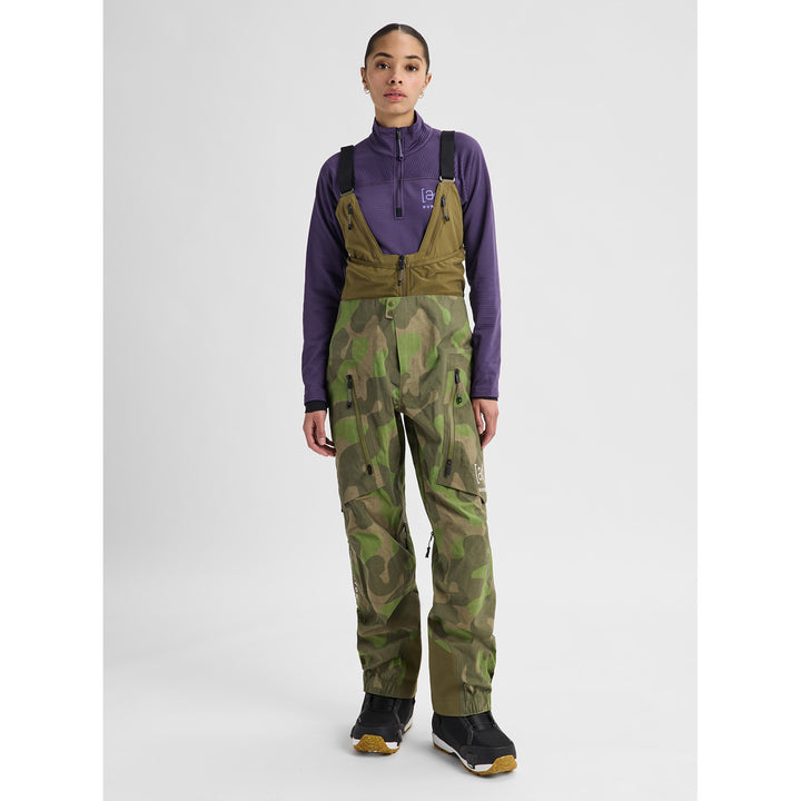 Burton [ak] GORE-TEX 3L PRO Acamar Bib Pants - Women's Keel Camo