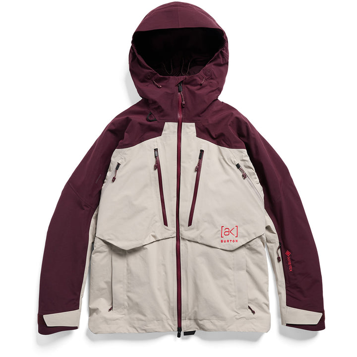Burton [ak] Swash Synthetic Insulated GORE-TEX 2L Jacket - Women's Rum Raisin/Chinchilla Gray