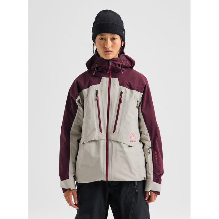 Burton [ak] Swash Synthetic Insulated GORE-TEX 2L Jacket - Women's Rum Raisin/Chinchilla Gray