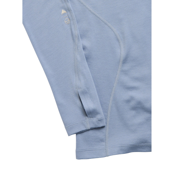 Burton Merino Blend Midweight Base Layer Crew Top - Women's Airstream Blue