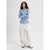 Burton Merino Blend Midweight Base Layer Crew Top - Women's Airstream Blue