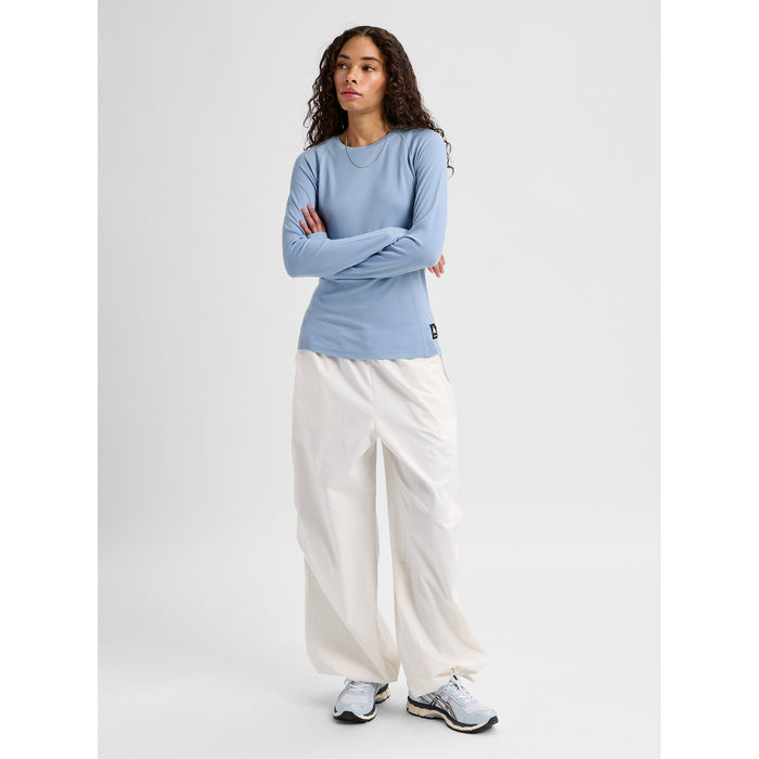 Burton Merino Blend Midweight Base Layer Crew Top - Women's Airstream Blue