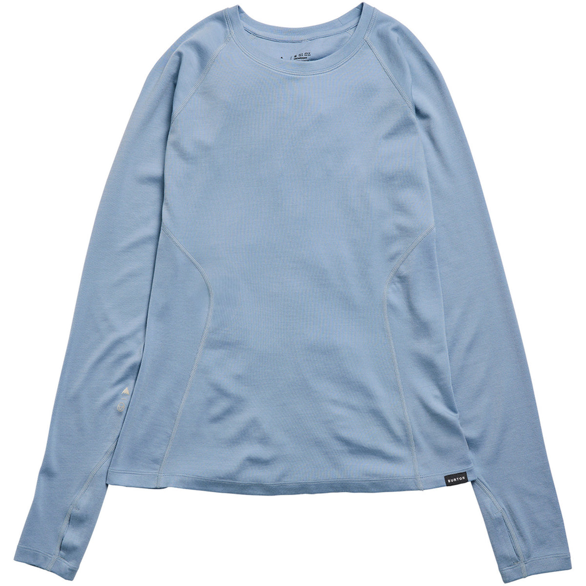 Burton Merino Blend Midweight Base Layer Crew Top - Women's Airstream Blue