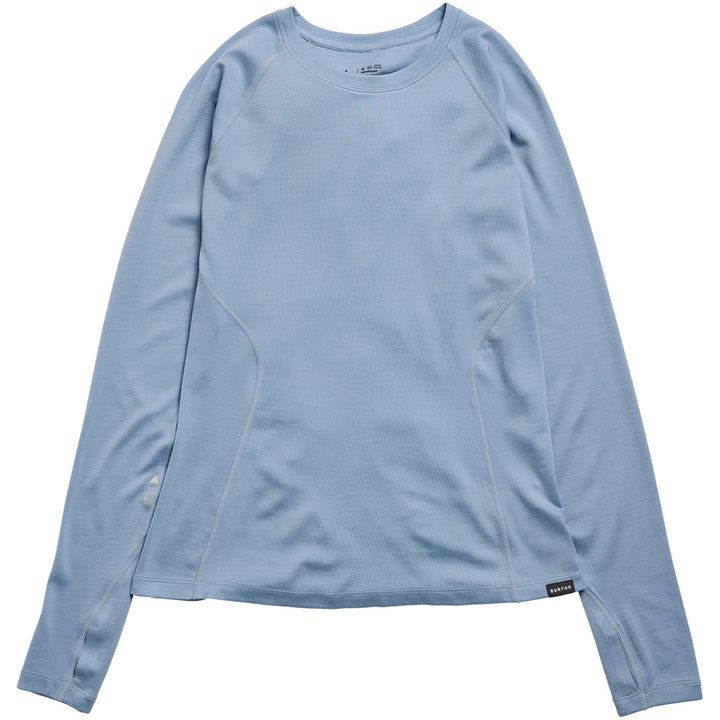 Burton Merino Blend Midweight Base Layer Crew Top - Women's Airstream Blue