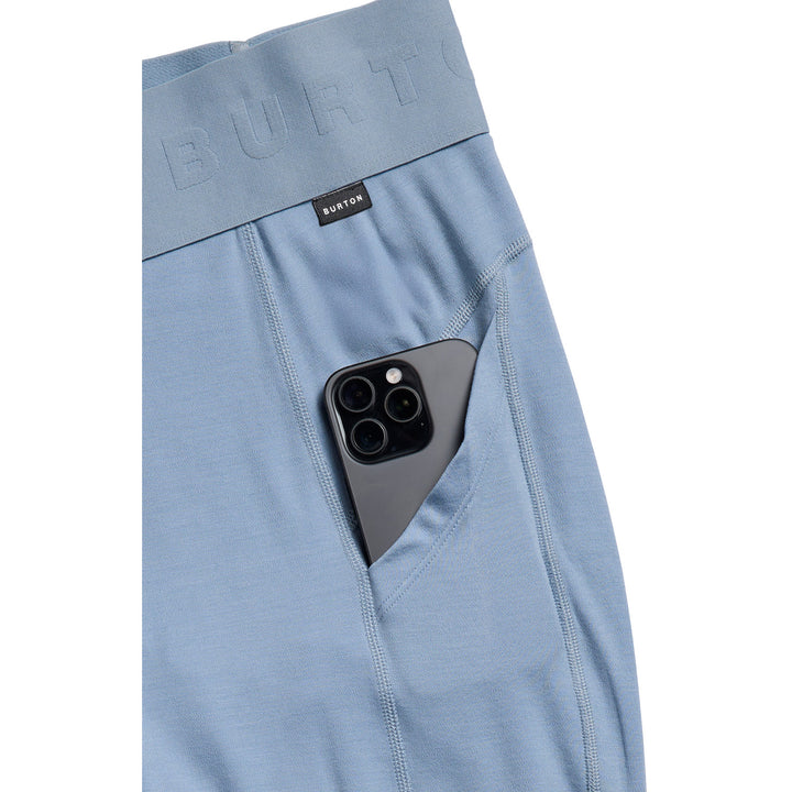 Burton Merino Blend Midweight Base Layer Pants - Women's Airstream Blue
