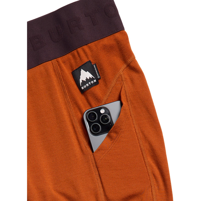 Burton Merino Blend Midweight Base Layer Pants - Women's Spiced Chai