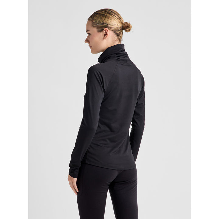 Burton Synthetic Midweight Base Layer Long Neck Top - Women's True Black