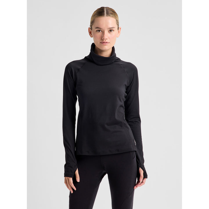 Burton Synthetic Midweight Base Layer Long Neck Top - Women's True Black