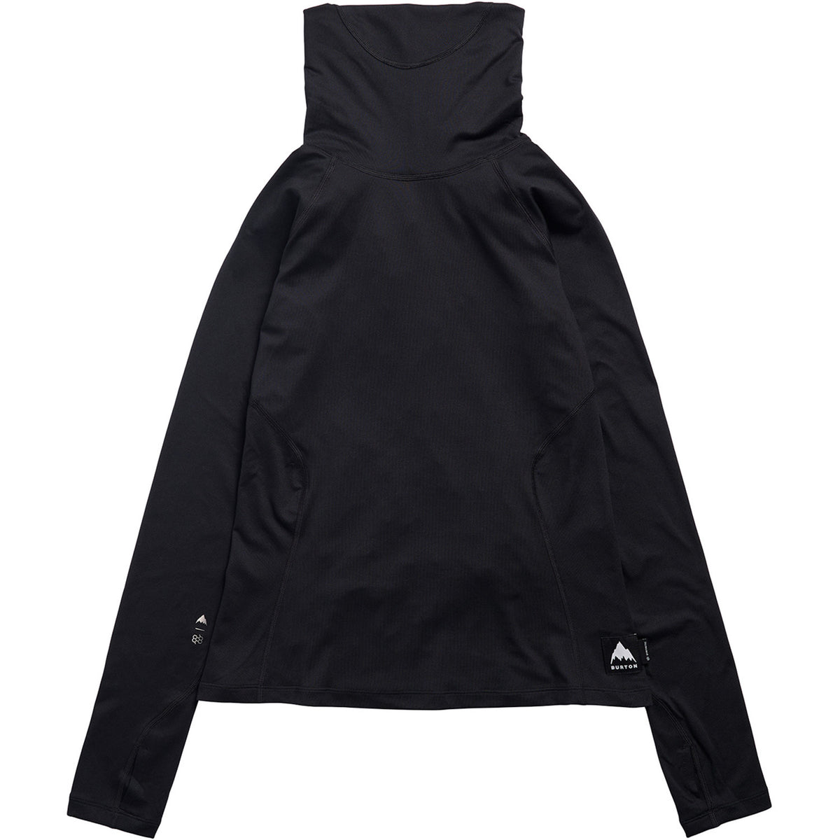 Burton Synthetic Midweight Base Layer Long Neck Top - Women's True Black