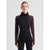 Burton Synthetic Midweight Base Layer Long Neck Top - Women's True Black/Bear Hug Brown/Moondust Purple