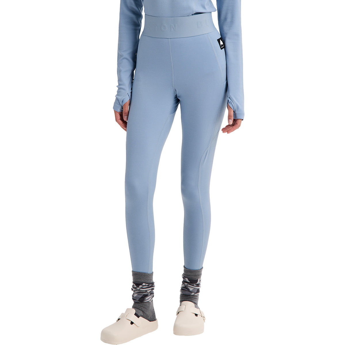 Burton Merino Blend Midweight Base Layer Pants - Women's Airstream Blue