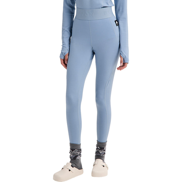 Burton Merino Blend Midweight Base Layer Pants - Women's Airstream Blue