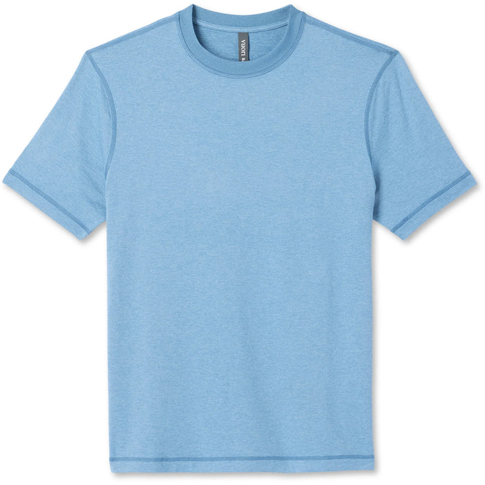 Vuori Short-Sleeve Ponto Performance T-Shirt - Men's Salty Air Heather