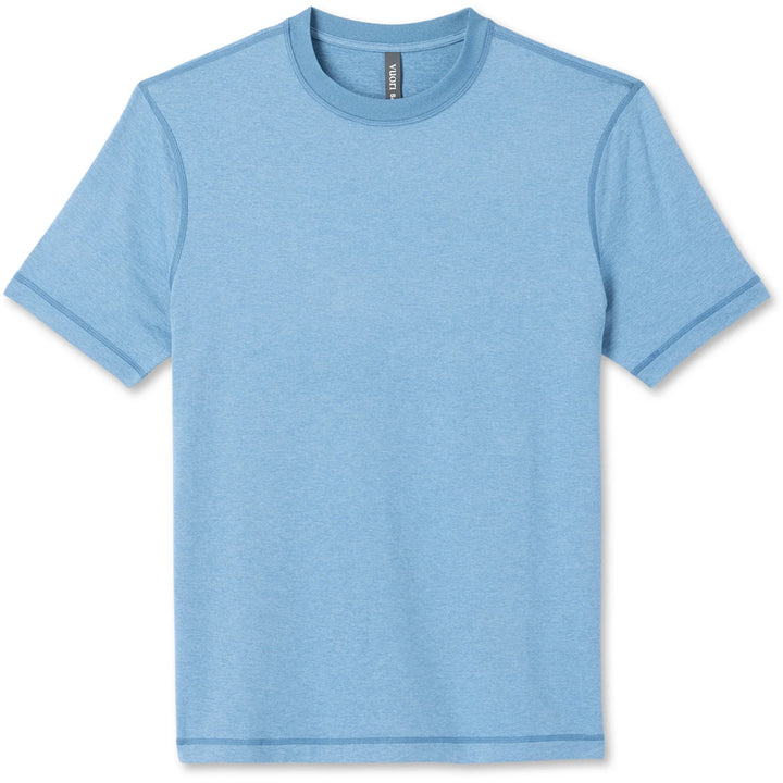 Vuori Short-Sleeve Ponto Performance T-Shirt - Men's Salty Air Heather