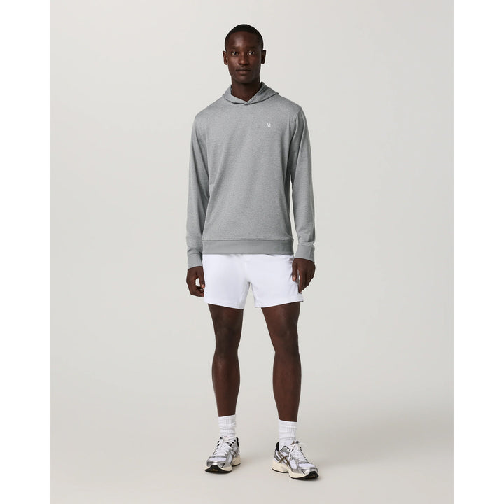 Vuori Ponto Pullover Hoodie - Men's Grey Heather