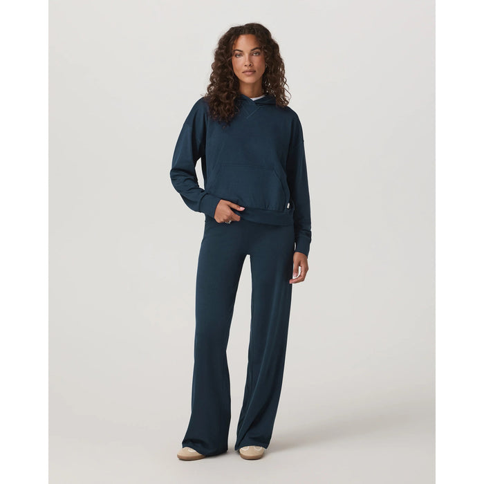 Vuori Halo Modern Pullover Hoodie - Women's Blue Coast Heather