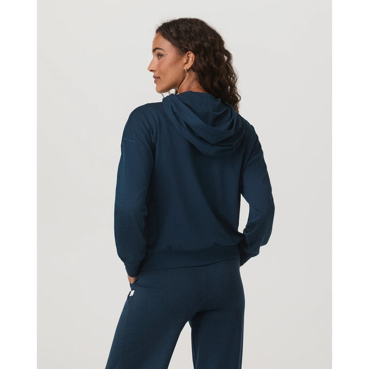 Vuori Halo Modern Pullover Hoodie - Women's Blue Coast Heather