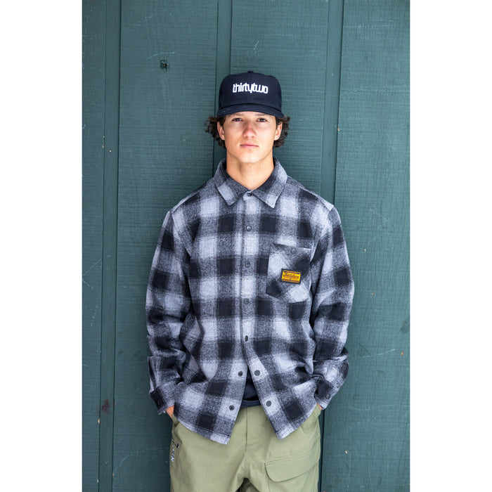thirtytwo Ironwood Flannel - Men's Black/Grey