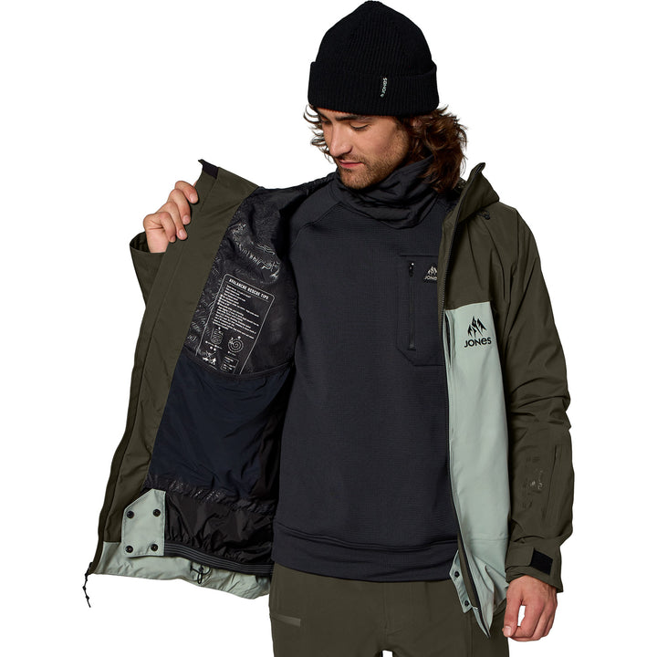 Jones Deeper GORE-TEX Jacket - Men's Midnight Green