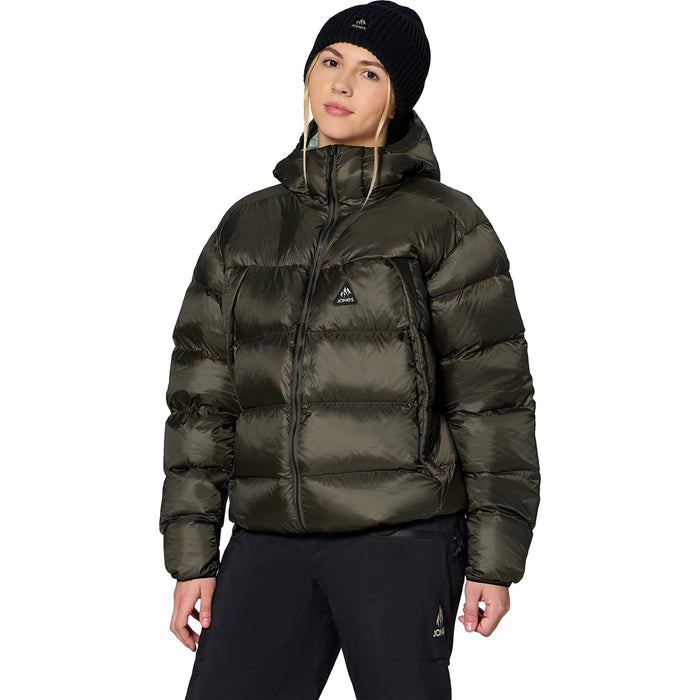 Jones Max Re-Up Down 750+ Hooded Jacket - Unisex Midnight Green