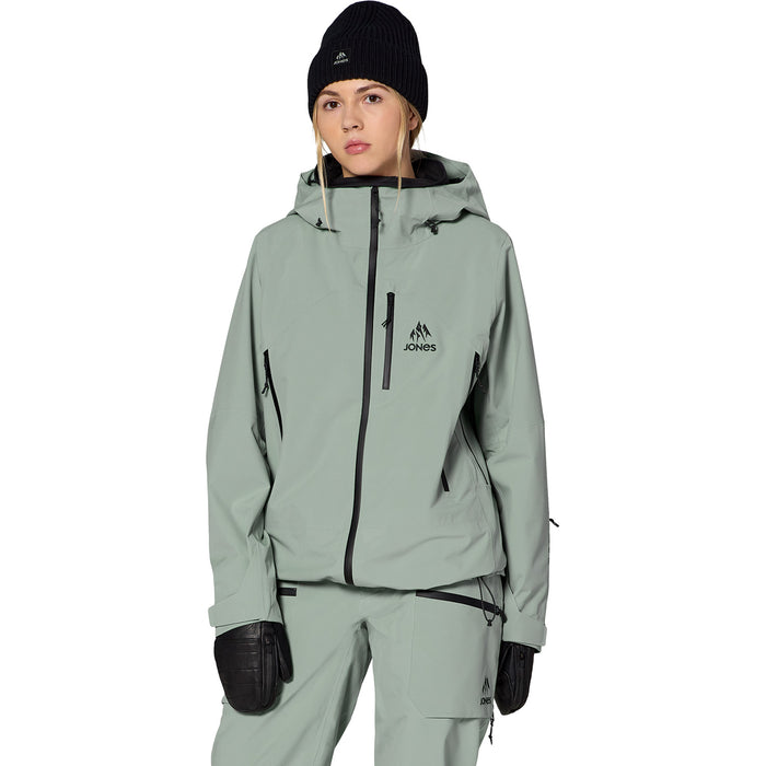 Jones Further 3L Stretch Jacket - Women's Glacier Gray
