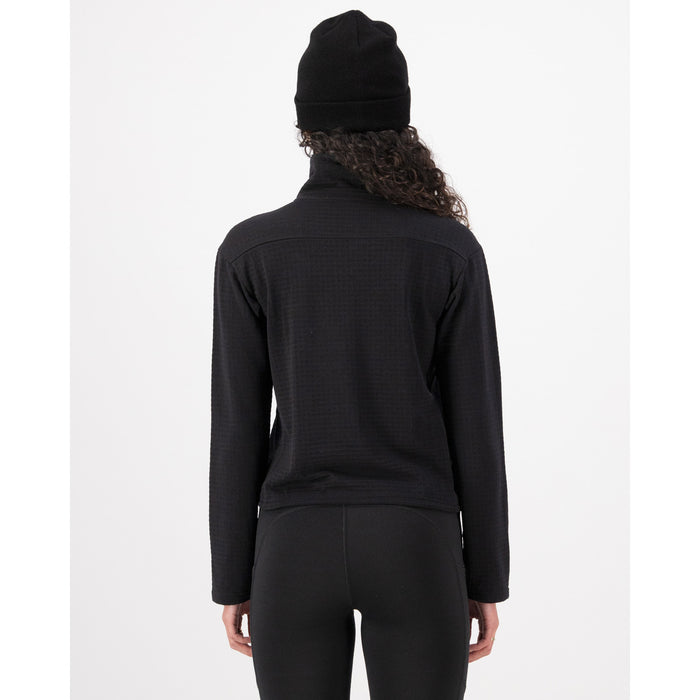 Mons Royale Offgrid Merino Fleece Long-Sleeve Top - Women's Black