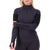 Mons Royale Olympus Merino Base Layer 1/4 Zip Long-Sleeve Top - Women's 9 Iron/Black
