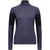 Mons Royale Olympus Merino Base Layer 1/4 Zip Long-Sleeve Top - Women's 9 Iron/Black