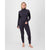 Mons Royale Olympus Merino Base Layer 1/4 Zip Long-Sleeve Top - Women's 9 Iron/Black