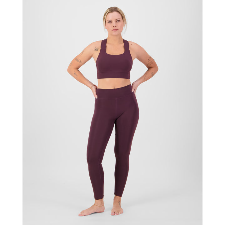Mons Royale Proximity Merino Sports Bra - Women's Fig