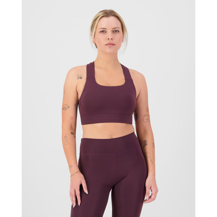 Mons Royale Proximity Merino Sports Bra - Women's Fig