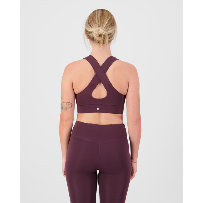 Mons Royale Proximity Merino Sports Bra - Women's Fig