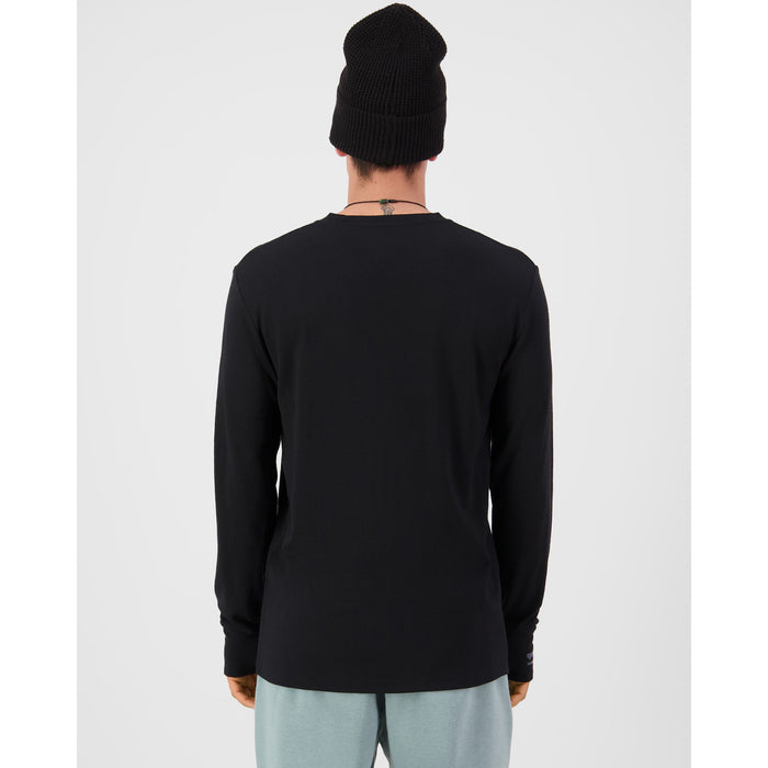 MONS ROYALE Yotei Merino Classic Long-Sleeve Baselayer Top - Unisex Black