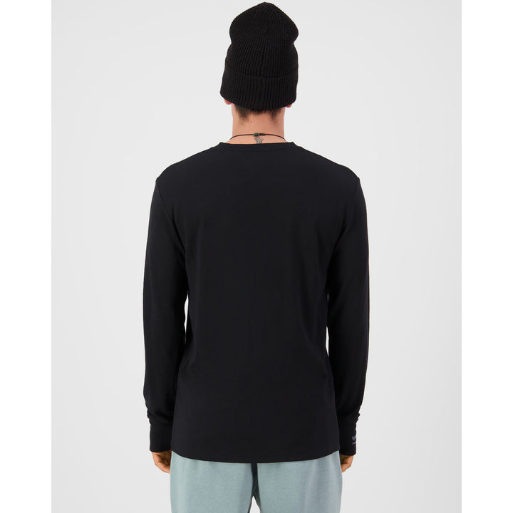 MONS ROYALE Yotei Merino Classic Long-Sleeve Baselayer Top - Unisex Black