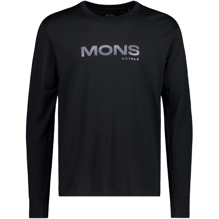 MONS ROYALE Yotei Merino Classic Long-Sleeve Baselayer Top - Unisex Black