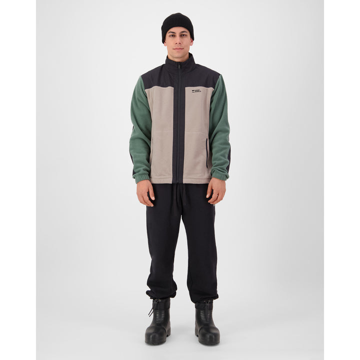Mons Royale Pileup Wool Fleece Jacket - Men's Burnt Sage