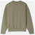 Brixton Baseline Crew Fleece - Men's Olive Surplus Vintage Wash