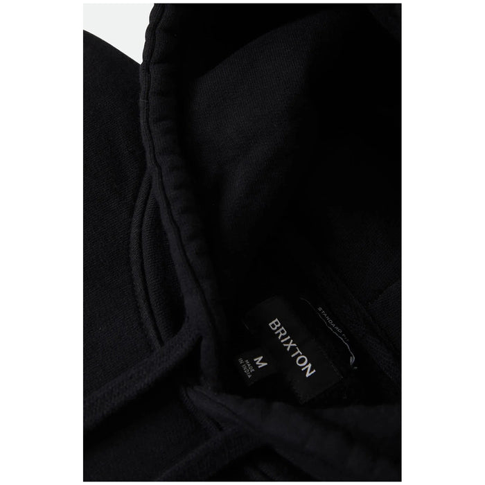 Brixton Baseline Hoodie Fleece - Men's Black
