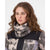 MONS ROYALE Pileup Wool Fleece Neckwarmer Mtn Camo Moonstone
