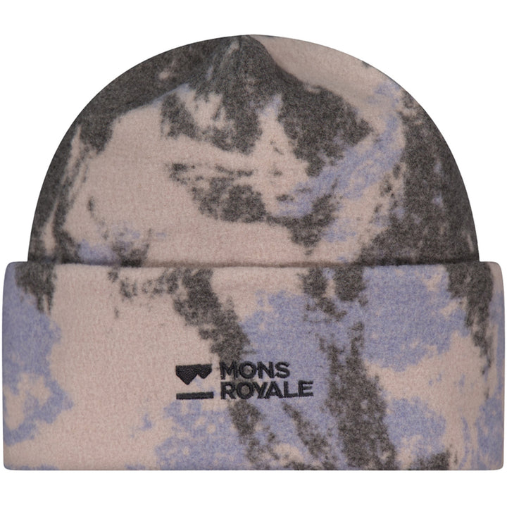 MONS ROYALE Pileup Wool Beanie Mtn Camo Moonstone