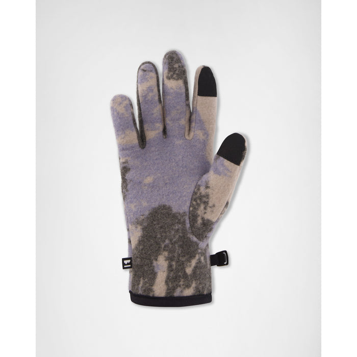 MONS ROYALE Pileup Wool Fleece Gloves Mtn Camo Moonstone