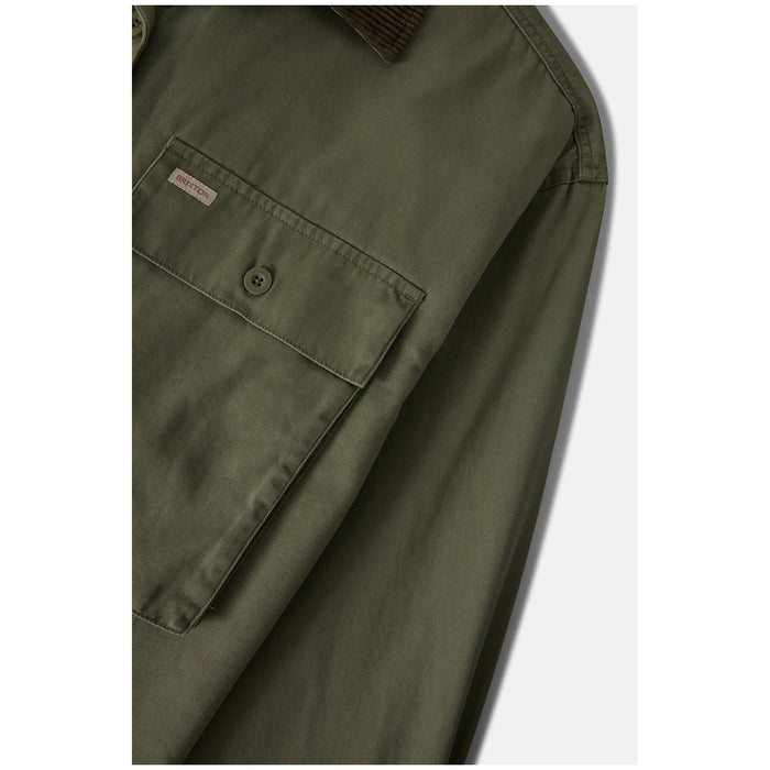 Brixton Utopia Overshirt - Women's Washed Olive Surplus