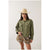 Brixton Utopia Overshirt - Women's Washed Olive Surplus